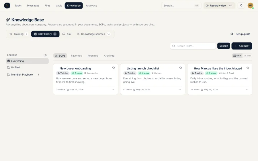 Your living, AI-built knowledge base